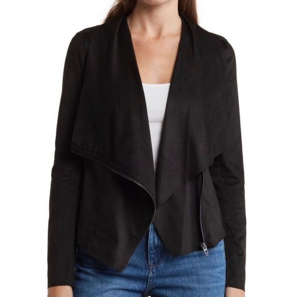 Blanc NYC Moto Style Jacket Women’s Size Medium - Picture 1 of 6
